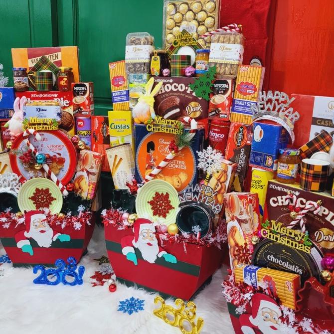 

Terlarisss - Paket Dekorasi Hampers Natal Christmas Parcel Hadiah Kue Kering 377 - Langsung Kirim