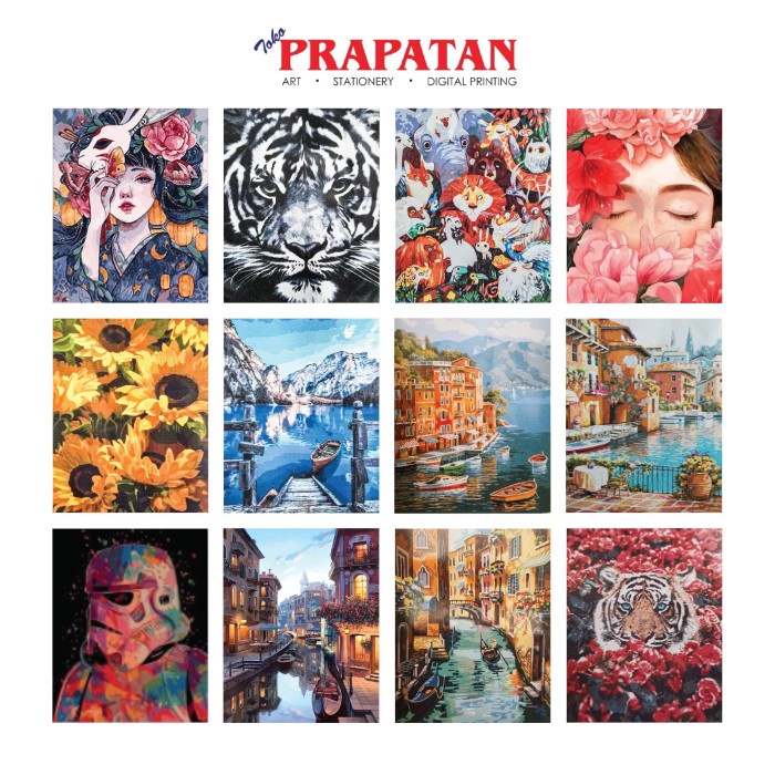 

Paint By Number 40X50Cm Heroes No Frame / Diy Painting / Painting Kit