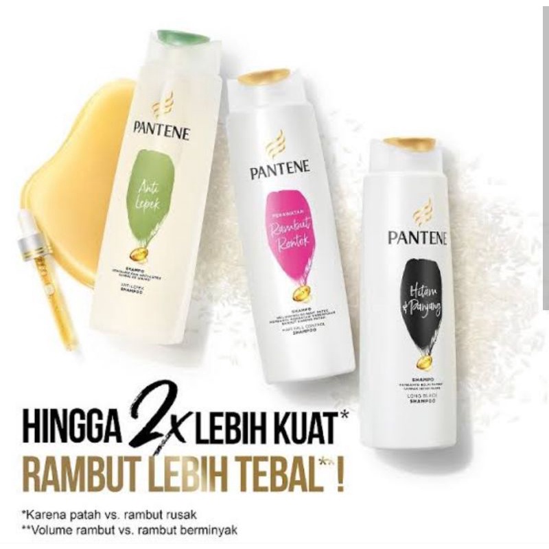 Pantene Hair Shampo Untuk Rambut Kering & Rontok 135ml & 150ml