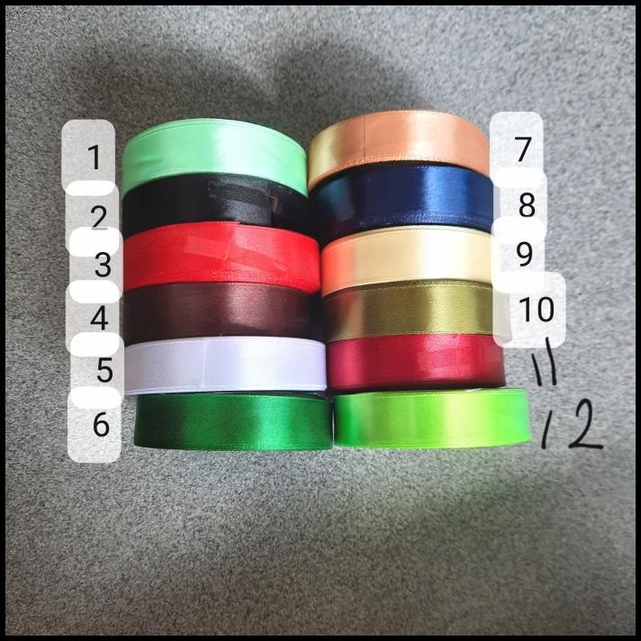 

HOT DEAL PITA SATIN ROL UKURAN LEBAR 2 CM 3/4" !!!!!!!