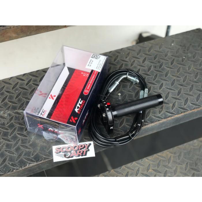 Gas Spontan Ktc Kytaco 2 Kabel Universal Type Tx-02 Tx 02 Scoopy Vario