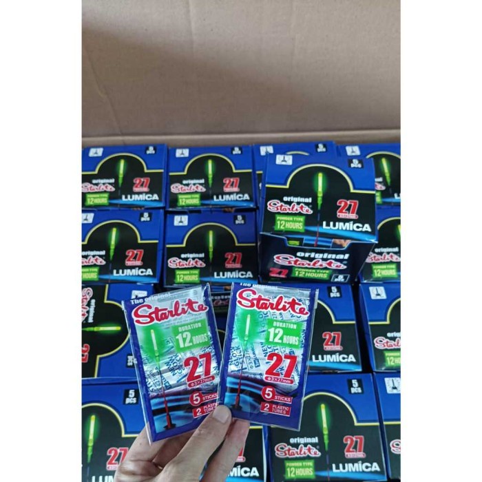 Aksesoris Pancing Starlet Isi 5 Lumica Sangat Terang