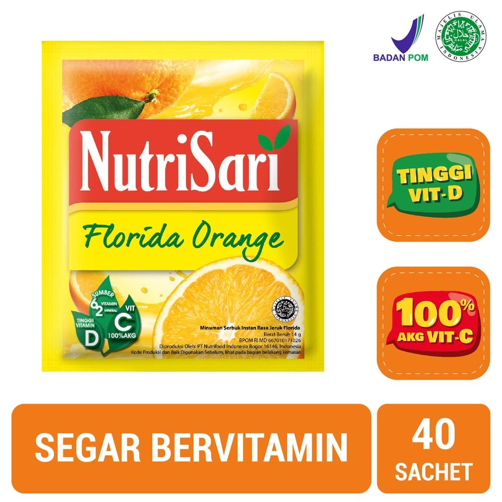 

Terbaru - NutriSari Florida Orange 40 Sachet - Minuman Buah Vitamin C ~