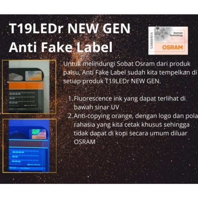 Lampu Led Motor Osram T19 M5 H6 K1 New Gen Golden Yellow