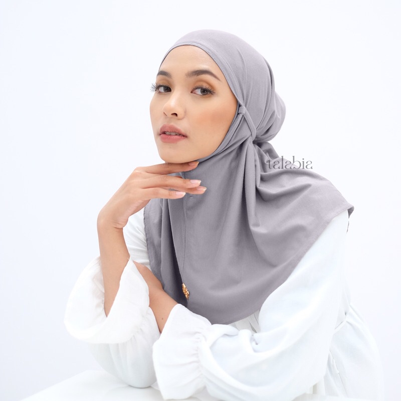 Talabia - Humaira Hijab Bergo Jilbab Instant Dek Cooltech Rayon Spandex