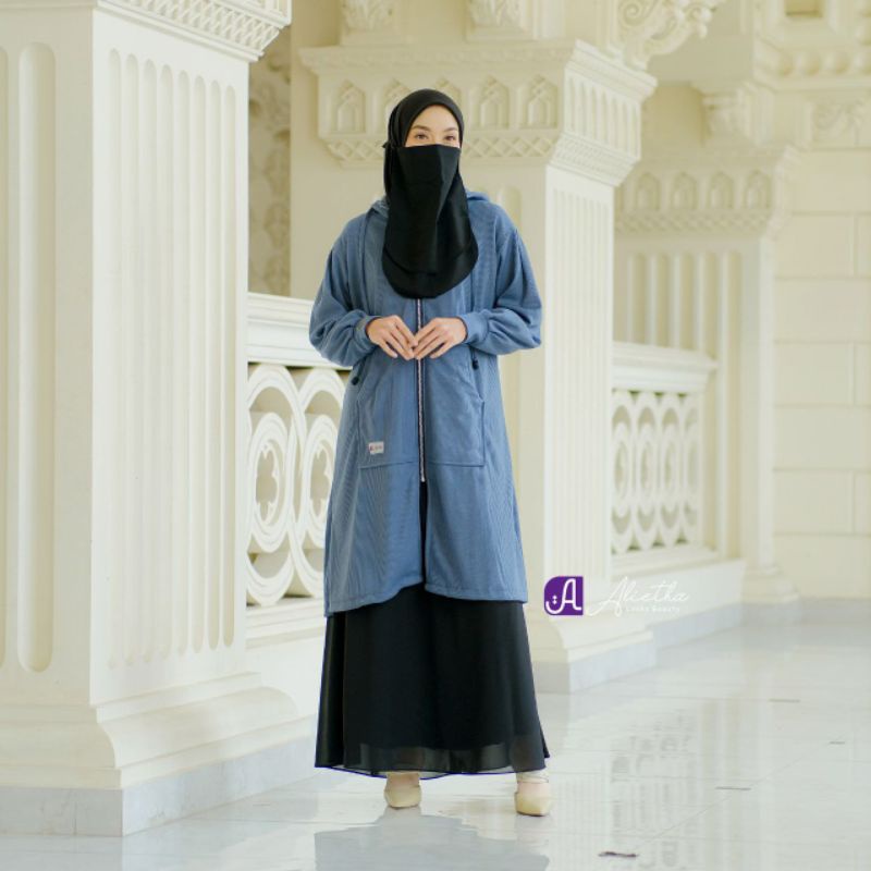 Outer Fathiah By Alietha Outer Panjang Muslimah