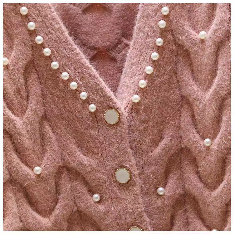 Nnc Avril Cardigan Korea Wanita Atasan Rajut Sweater Knitwear Outer