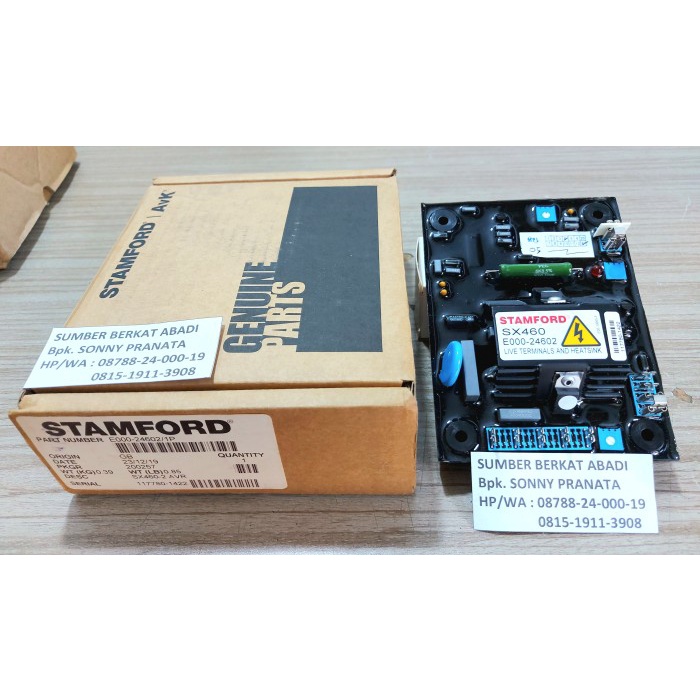 AVR SX460 SX-460 SX 460 STAMFORD E000-24602 E00024602 E000 24602 ASLI