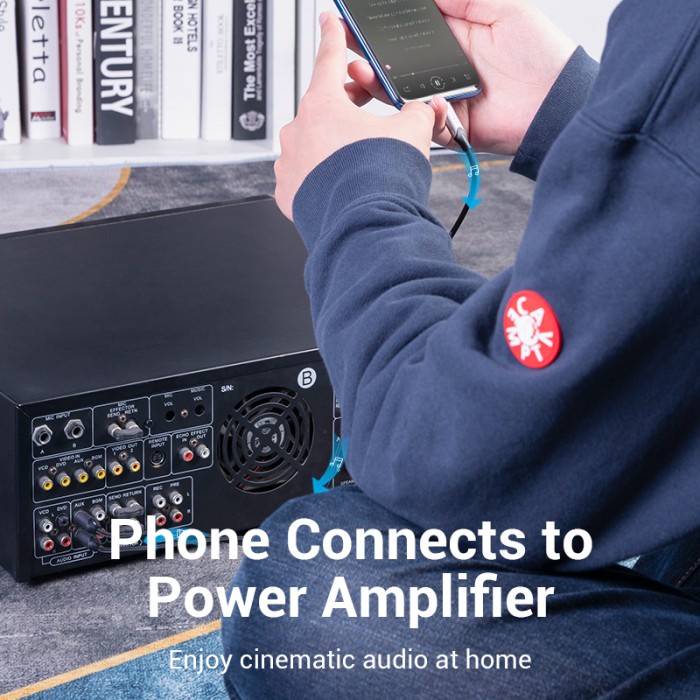 Vention Kabel Usb Type C To 2 Rca Female Audio Stereo Audio Ready