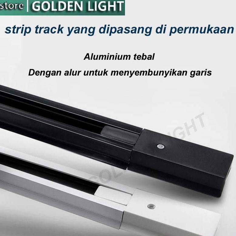 REL TRACK 0.5M lampu track SOROTAN/TRACK BELT/DIGUNAKAN DEGAN LAMPU TRACK/RESTORAN/TOKO PAKAIAN