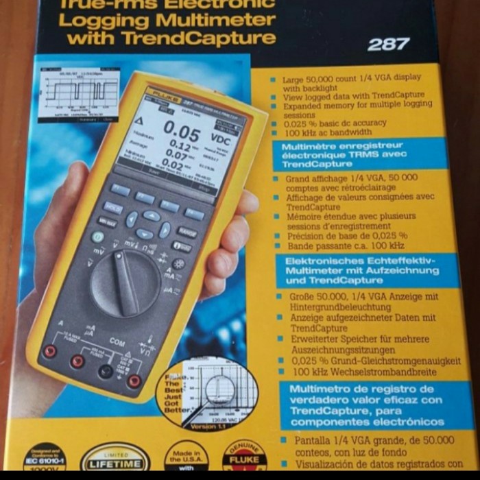 fluke 287 digital multimeter -Lulas G