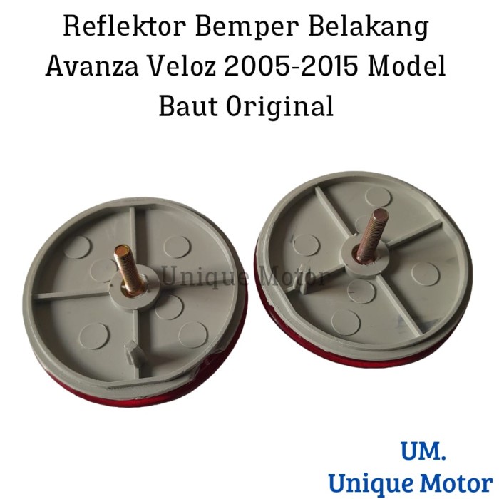 Reflektor Bemper Belakang Avanza Veloz 2005-2015 Original Ready