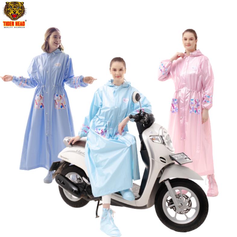 Big Sale Tiger Head Jas Hujan Gamis Serut Eliza 70007 laris
