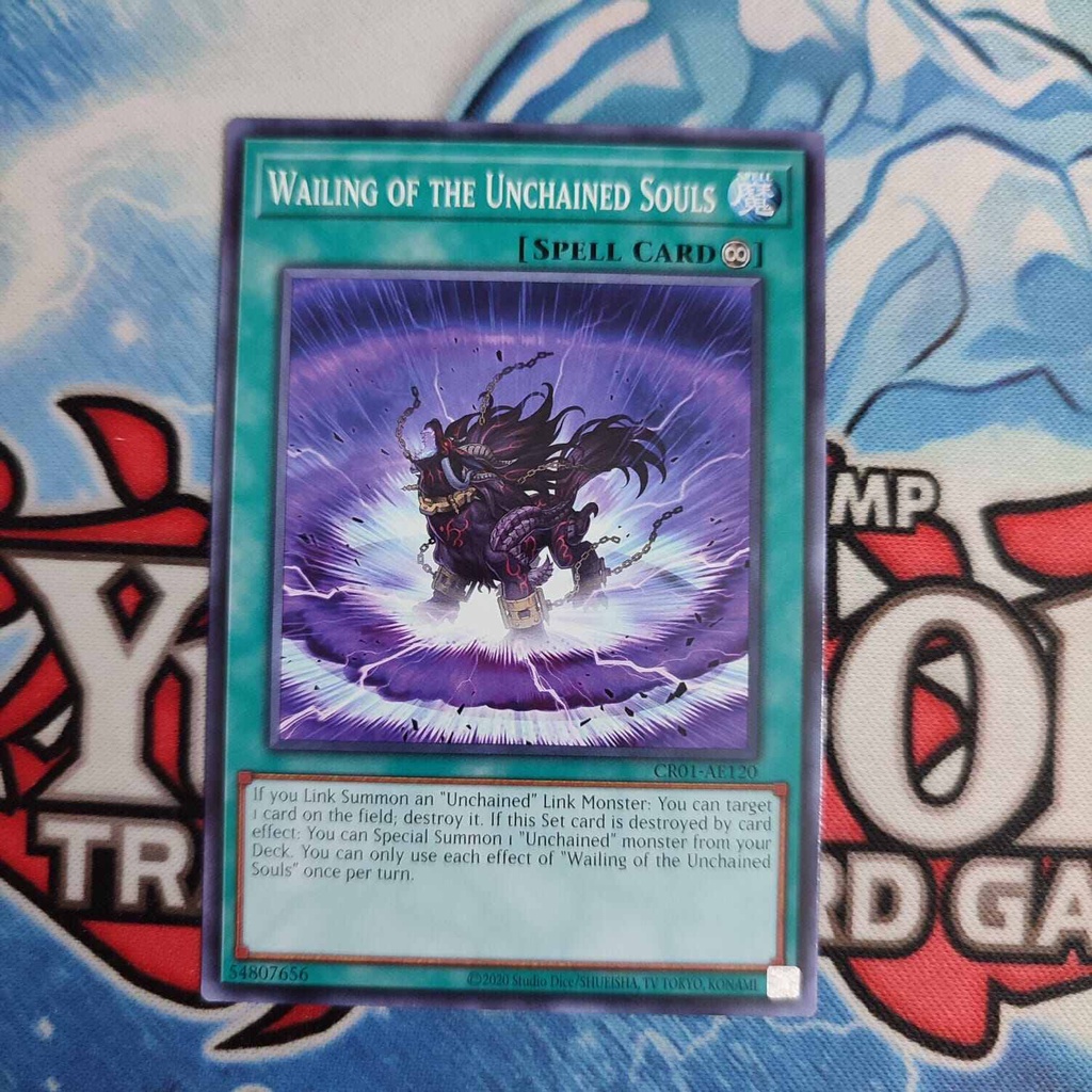 yugioh AE wailing of the unchained souls CR01-AE120 C original