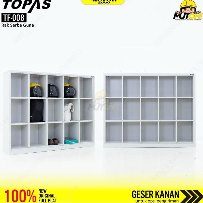 

[ Megaelektro99 ] Topas Tf-008 Lemari Besi Multifungsi Rak Multifingsi Rak Helm Berkualitas