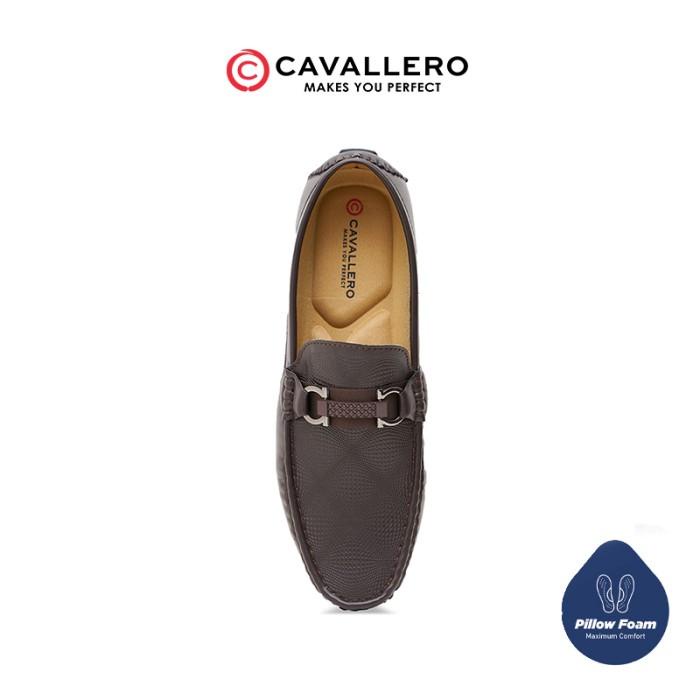TERLARIS - SEPATU PRIA CASUAL LOAFERS CAVALLERO RAFAELLO COKLAT