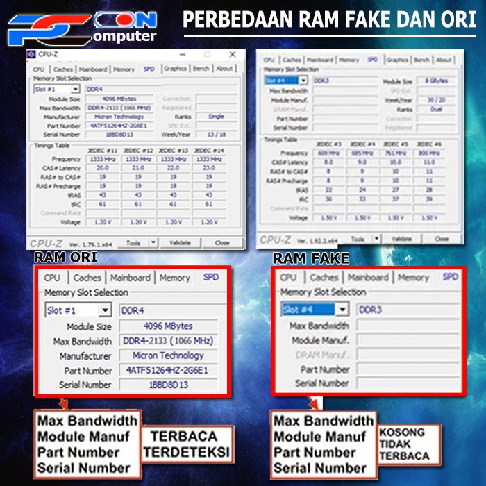 MEMORY RAM PC KOMPUTER GAMING DDR4 8GB HYPER X FURY / RAM PC KOMPUTER