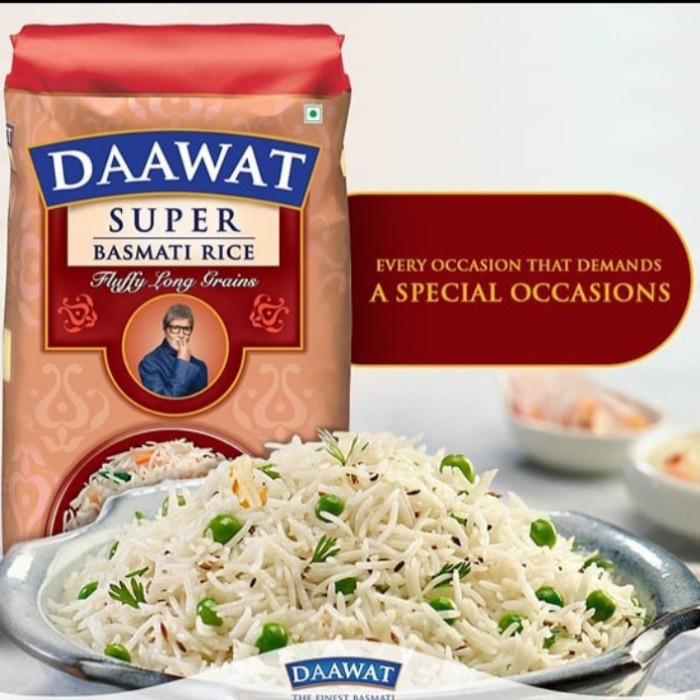 

Ready oke] Daawat Super Basmati Rice Long Grain 1 kg