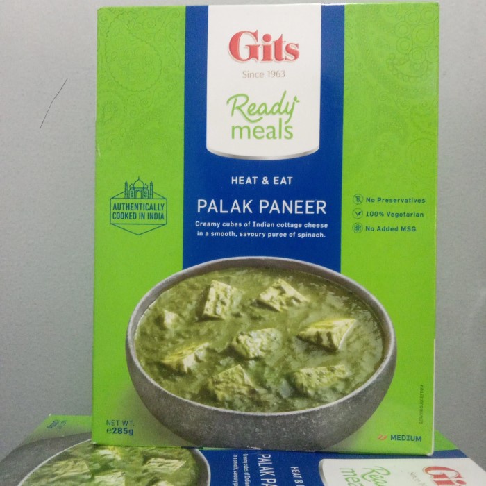 

<<<<<] Palak Paneer Ready to Eat 200 gram