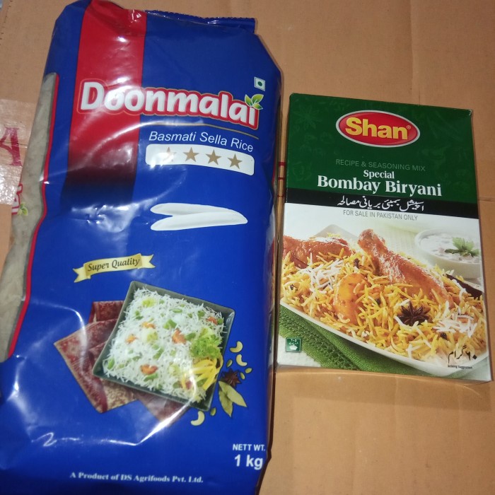 

populer] Paket Bumbu Biryani dan Beras Sella Basmati