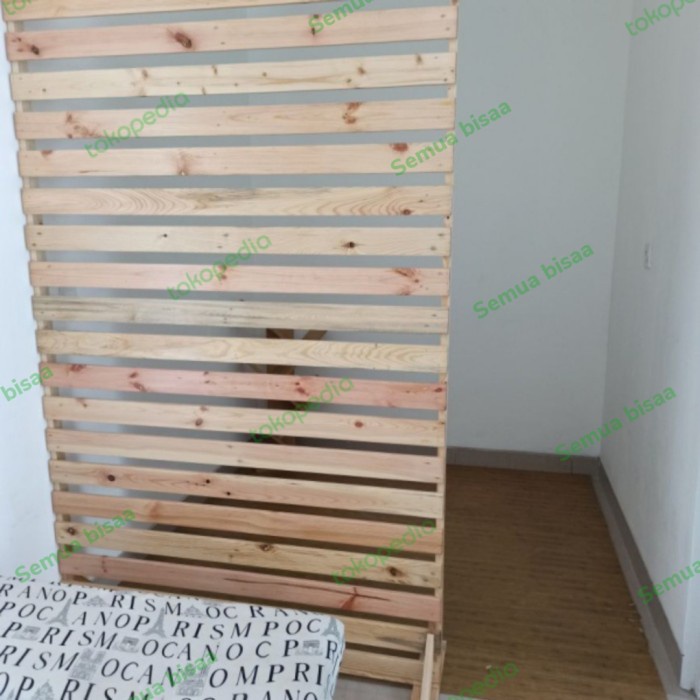 Terbaru Partisi / Sekat Ruangan Kayu Jati Belanda Sekat Kayu Dekorasi Backdrop Promo Terlaris