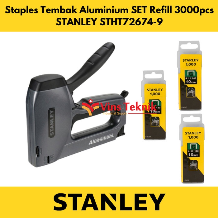 

Staples Alumunium Set Refill 3000Pcs Stanley Stht72674-9