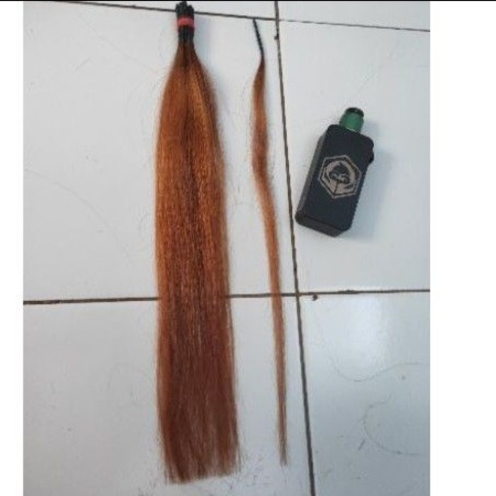RAMBUT SAMBUNG ASLI 45CM 1HELAI COLOR BLEACH