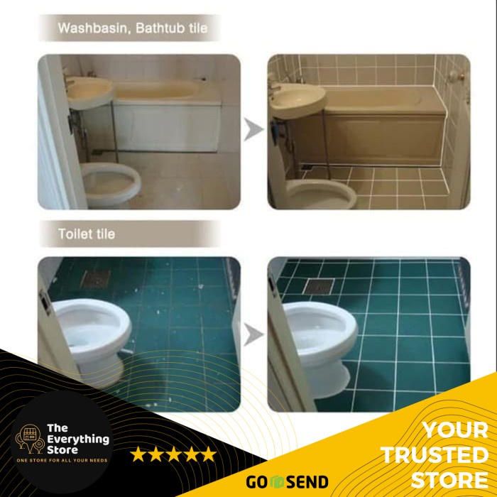 Cairan Nat Keramik Simple