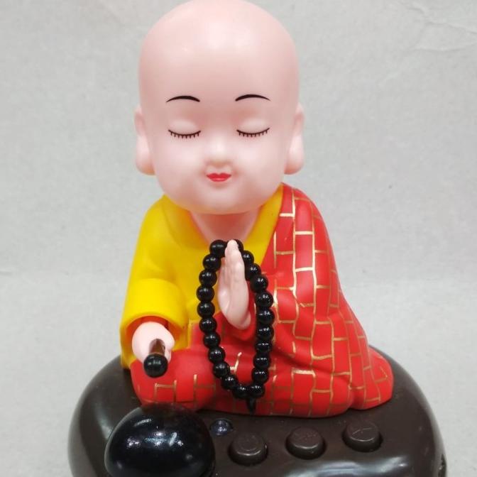 Pajangan Patung Budha Goyang Bernyanyi | Pajangan Buddha Goyang Suara