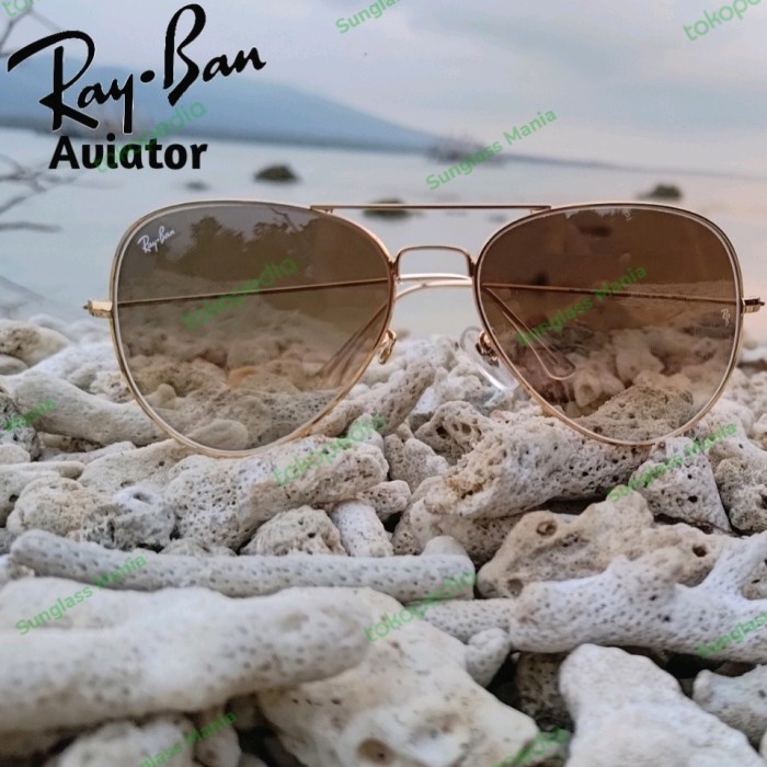 [Baru] Rayban Aviator 3026 Gradient Lens Sunglasses Limited