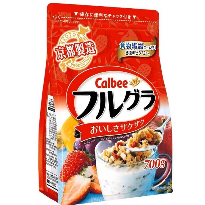 

Calbee Granola Cereal Fruit 700Gr - JAPAN