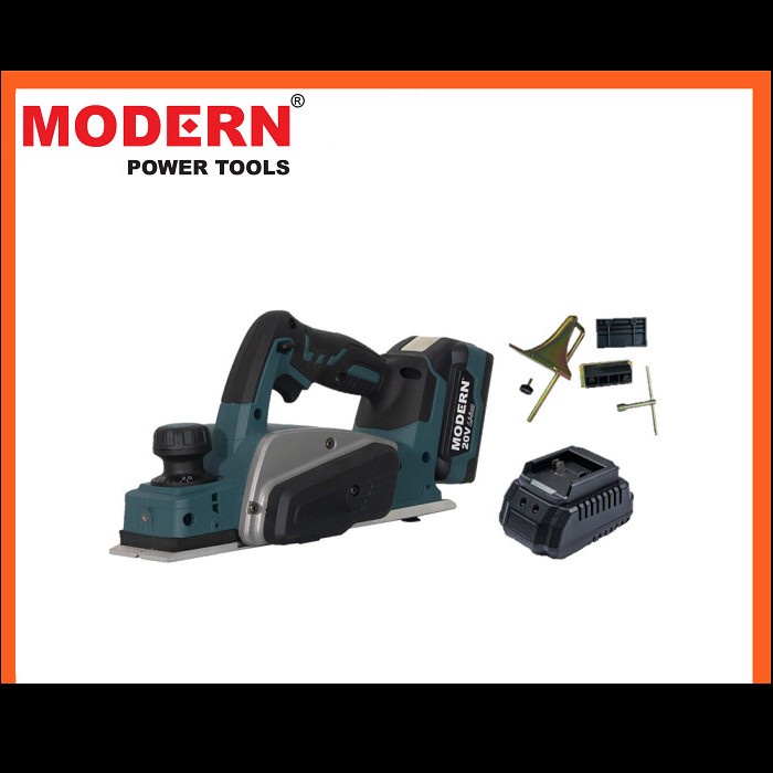 MESIN CORDLESS PLANER MODERN M90/MESIN SERUT KAYU CAS BATERAI/PLANNER -Lulas G