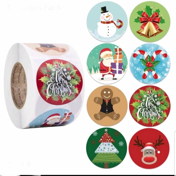 

#@#@#@#@] STIKER NATAL - STICKER CHRISTMAS - STIKER LABEL PART 2 (10Stiker)