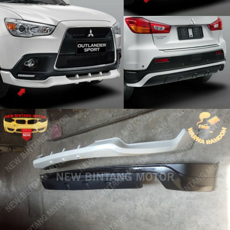 Bodykit mitsubishi outlander sport ralliart 2010 2012 original