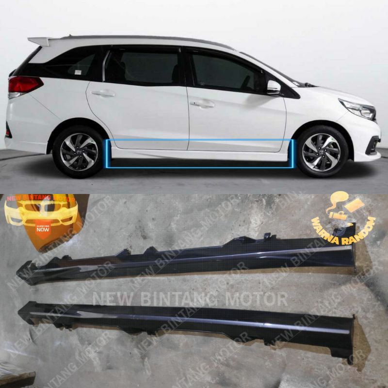 Bodykit samping sideskirt honda mobilio RS 2012 2020 original