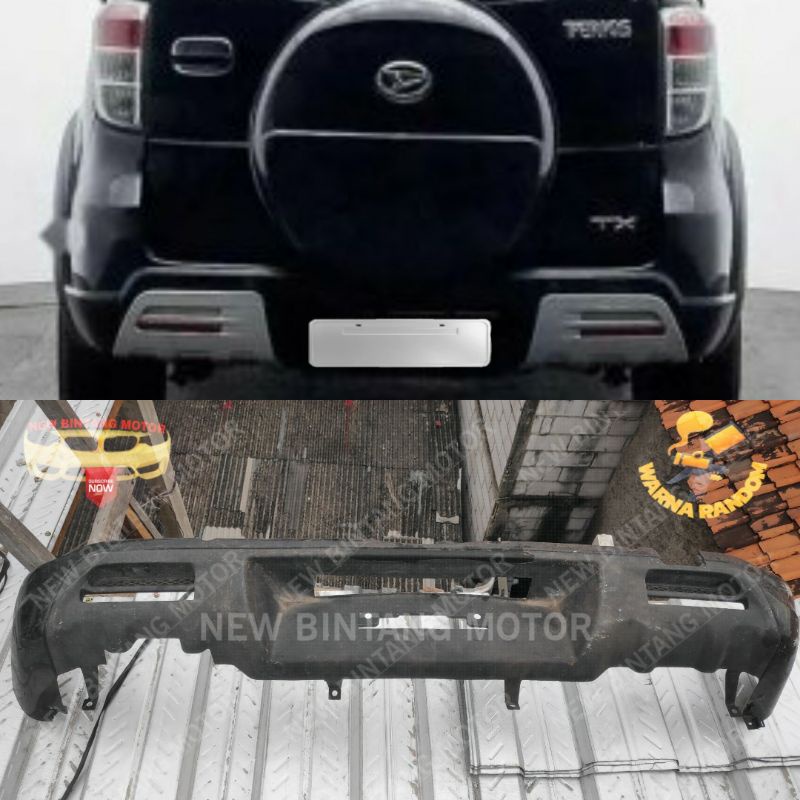 Bodykit belakang daihatsu terios adventure 2012 2014 original
