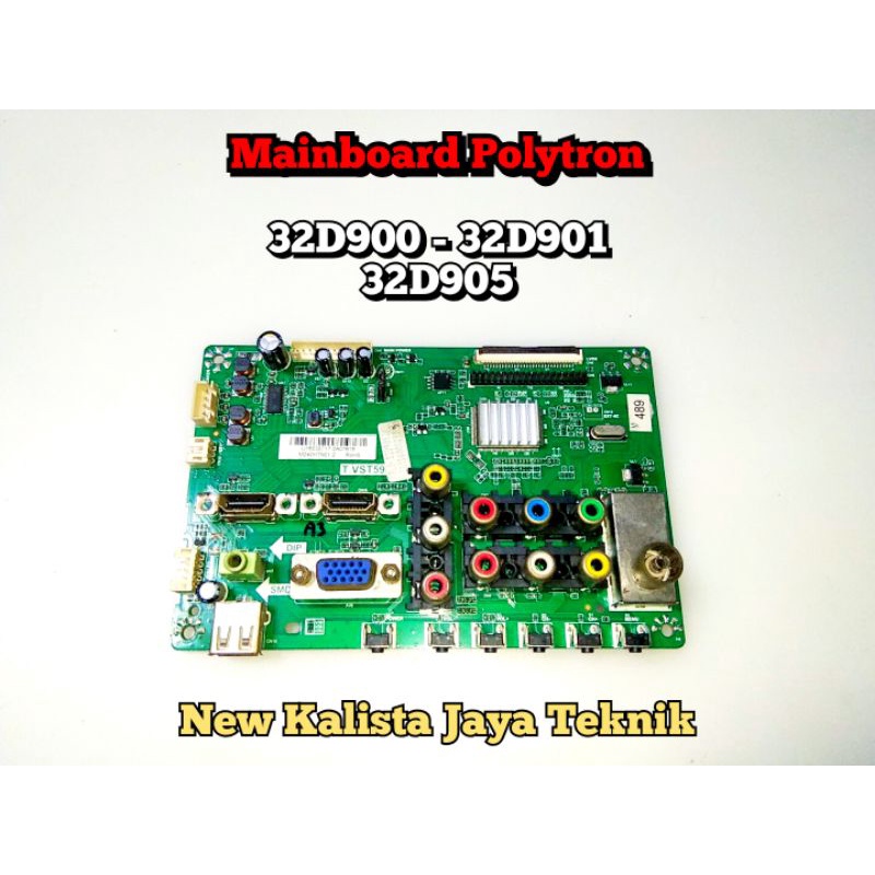 MAINBOARD TV POLYTRON 32D900 32D901 32D905 ORIGINAL T.VST59S.95 MB POLYTRON 32D900 32D901 32D905 MOT