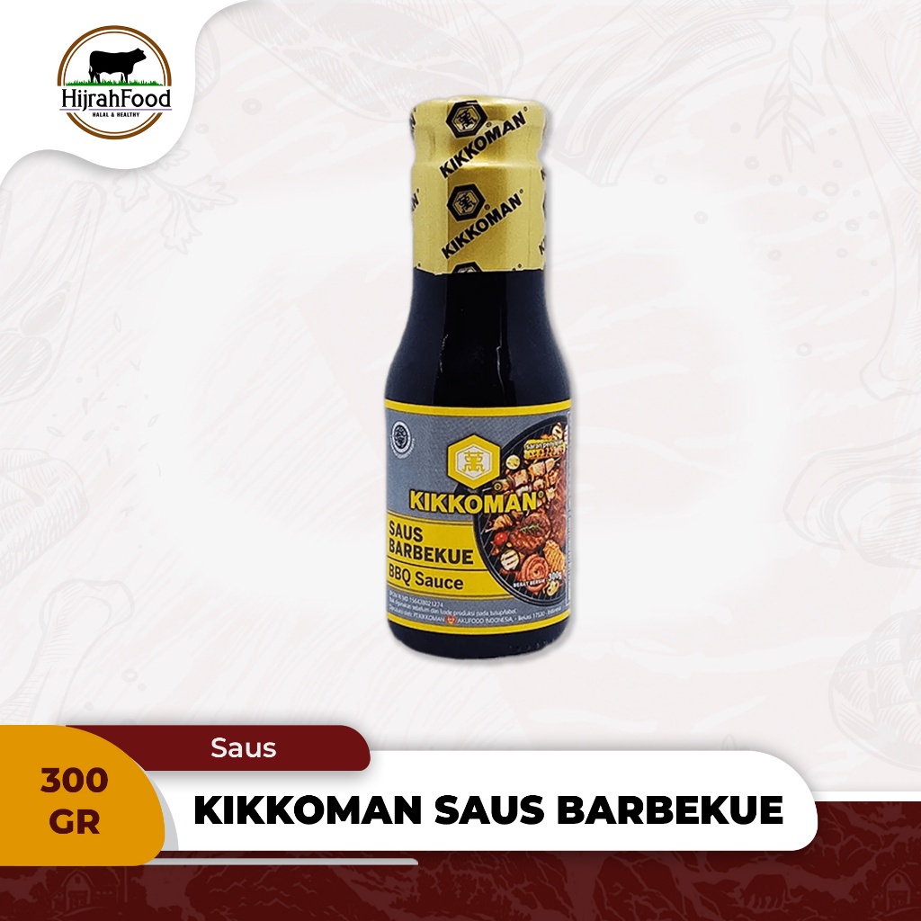 

Kikkoman Barbeque Sauce | Saus BBQ - Halal (Qty. 300 gr)