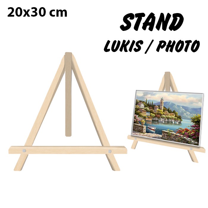 

Terbaru Stand Lukis / Photo Mini Ukuran 20X30Cm Promo Terlaris