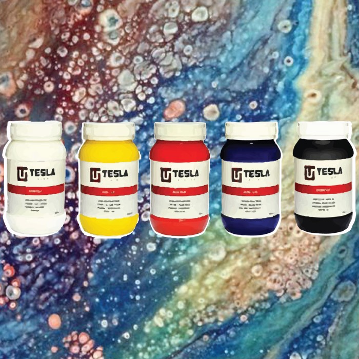 

✨Ready Tesla Paints 500 Ml - 5 Warna Primer Cat Akrilik Terbatas