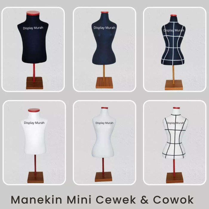 

Manekin Mini Tusuk Jarum Full Foam / Patung Untuk Pernikahan