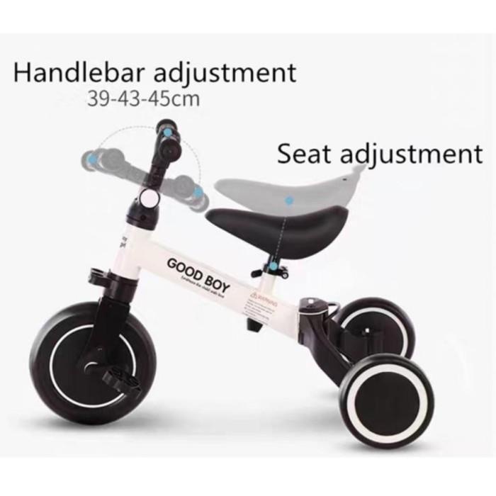 GOOD BOY GIRL MINI BALANCE BIKE 3 IN 1 TRICYCLE SEPEDA ANAK