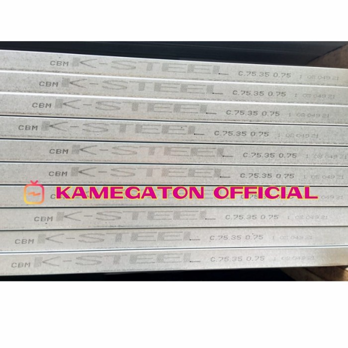 BAJA RINGAN CBM K STEEL C 75 X 0.75 MM / BAJA RINGAN KSTEEL 0,75