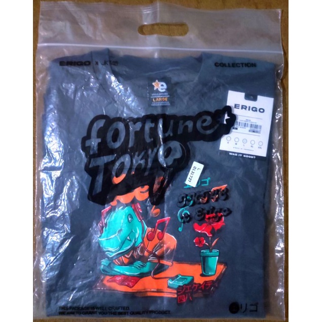 Erigo T-shirt Oversize Jkt48 Zee Grey