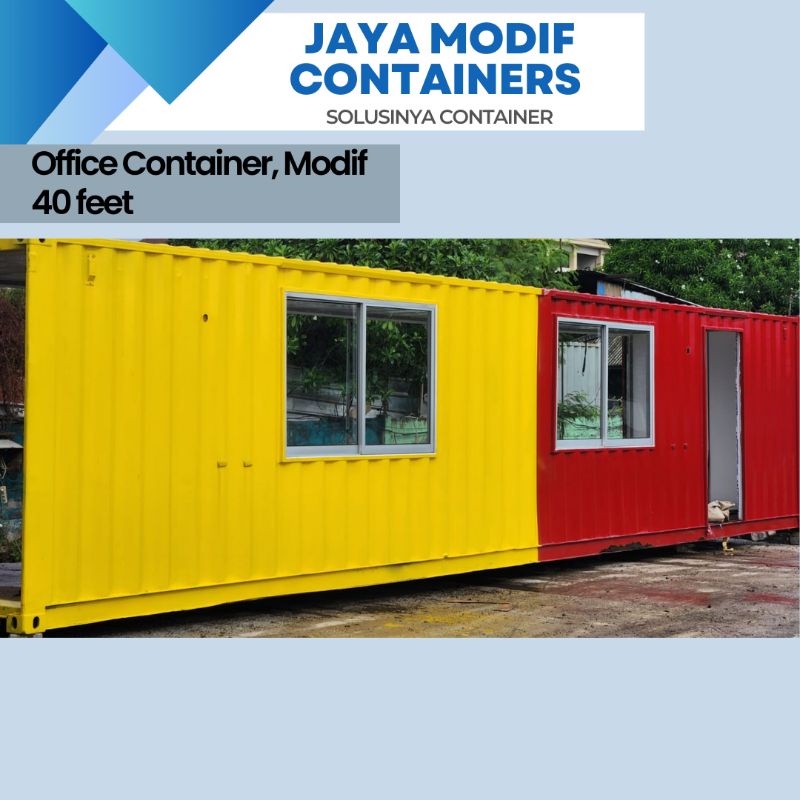 Container Office 40 Feet(Jual/Sewa/Modif)(20/40Feet)Office/Dry(kosong)