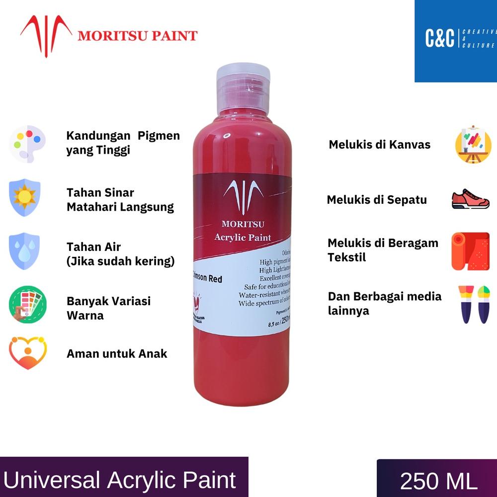 

Hot Sale - Cat Akrilik Moritsu 250ml - Moritsu Acrylic Paint 250ml ..