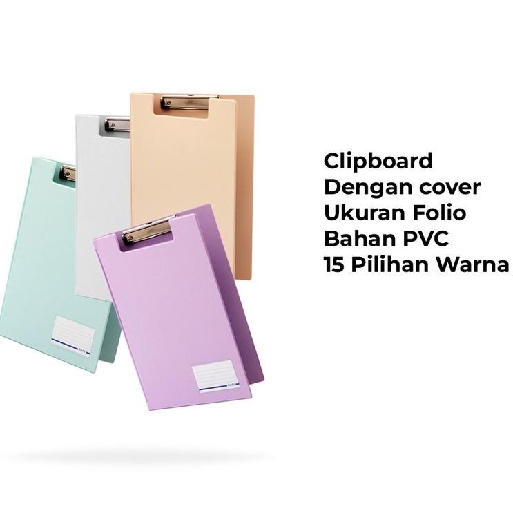 

Model Baru Bantex Clipboard Papan Jalan Folio Model Cover Penutup Warna Pastel