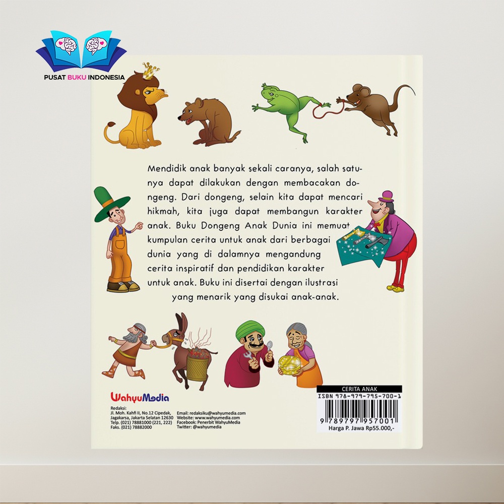 Buku Cerita Dongeng Anak Tk Paud Lengkap Bergambar Dongeng Anak Dunia