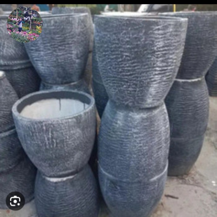 Pot Semen Besar Kapsul D 60Cm Tinggi 60Cm