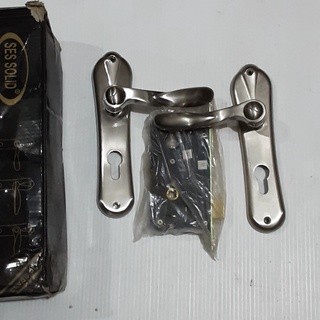```````] SES Handle Pintu Besar Tanpa Body SS Gagang Pegangan Kunci Rumah Kamar